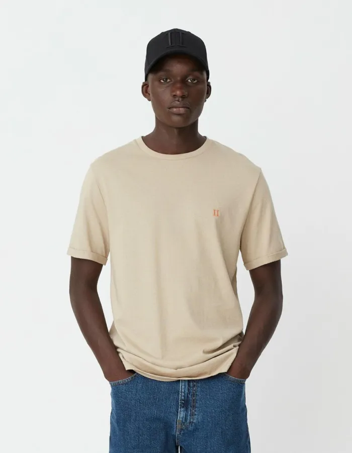 Men Norregaard TShirt 8211 IvoryOrange Les Deux Tshirts