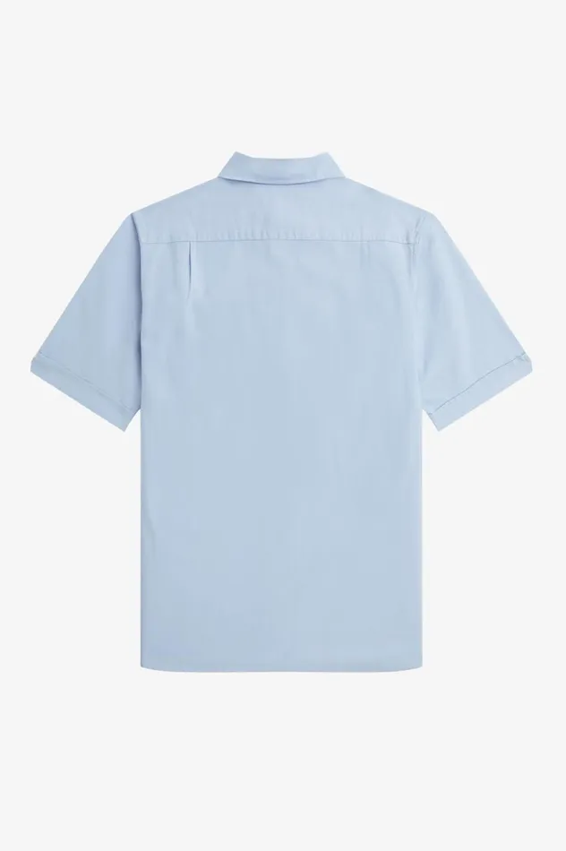 Men Oxford Shirt Light Smoke Fred Perry Shirts