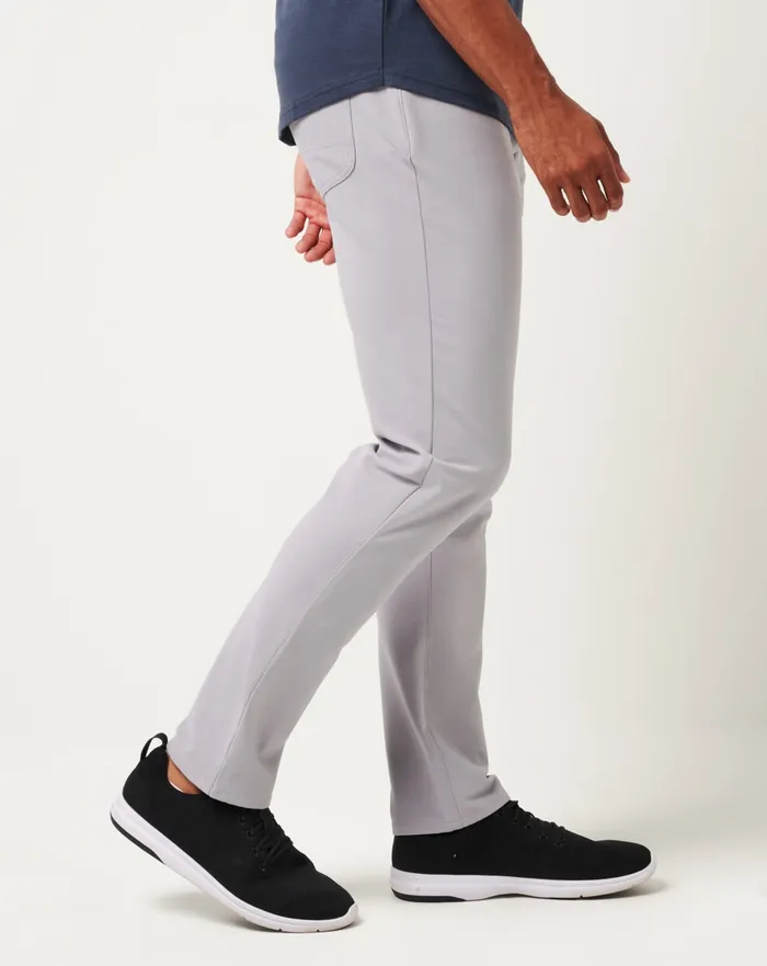 Men Pants TravisMathew OPEN TO CLOSE MIDWEIGHT PANT Sleet