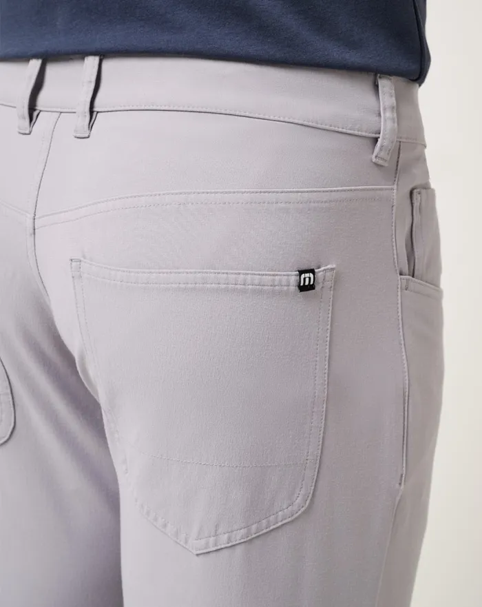 Men Pants TravisMathew OPEN TO CLOSE MIDWEIGHT PANT Sleet