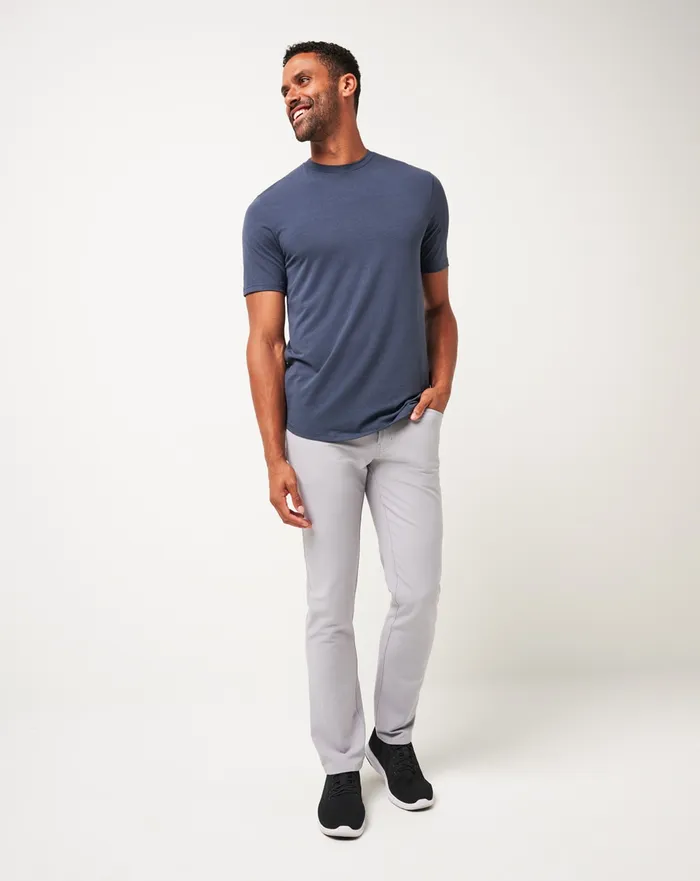 Men Pants TravisMathew OPEN TO CLOSE MIDWEIGHT PANT Sleet