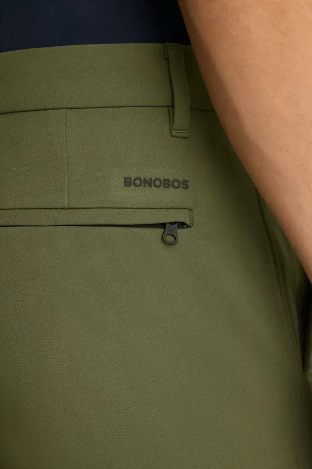 Men Performance Link Pants Dark Olive Green Bonobos Joggers and Athleisure