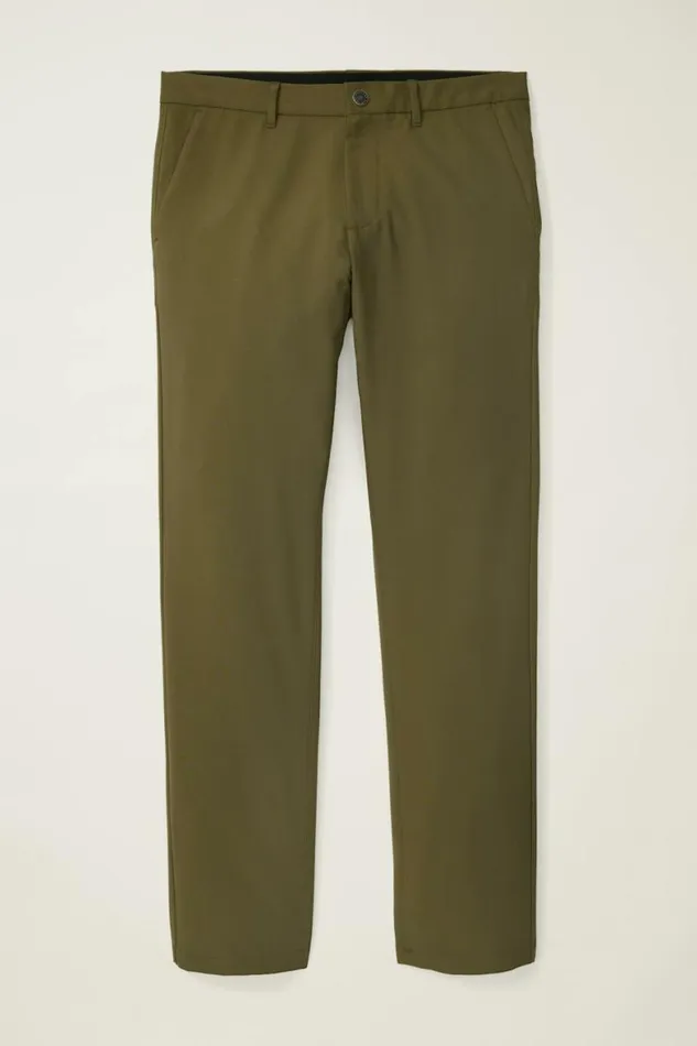 Men Performance Link Pants Dark Olive Green Bonobos Joggers and Athleisure