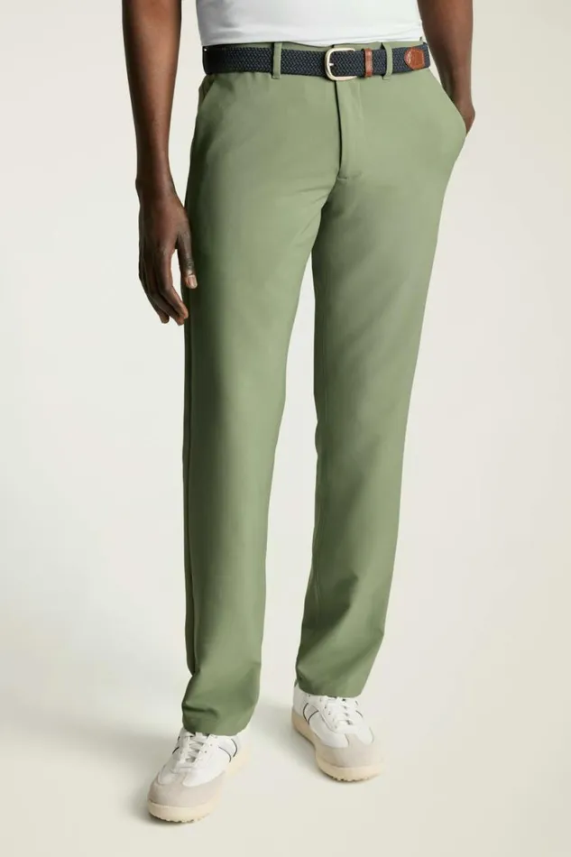 Men Performance Link Pants Fern Green Bonobos Joggers and Athleisure