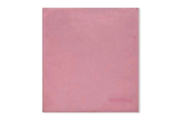 Men Pocket Squares Tom Ford Twill Jacquard Pocket Square Rose Pink