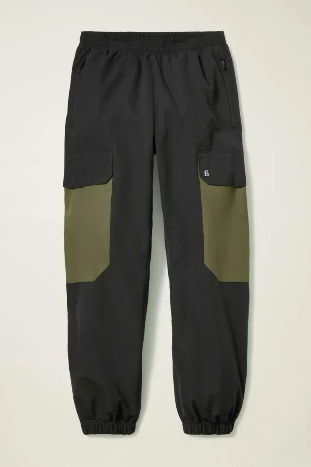 Men Polar Fleece Lined Pants Black Bonobos Joggers and Athleisure
