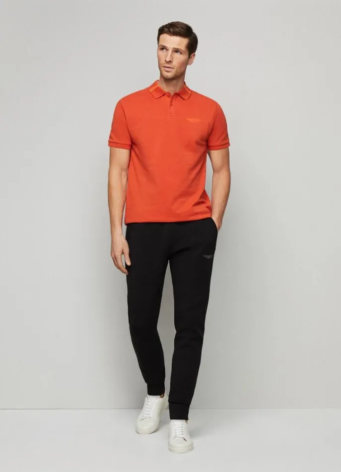 Men Polo Shirts Hackett London Aston Martin Classic Fit Polo Shirt Orange