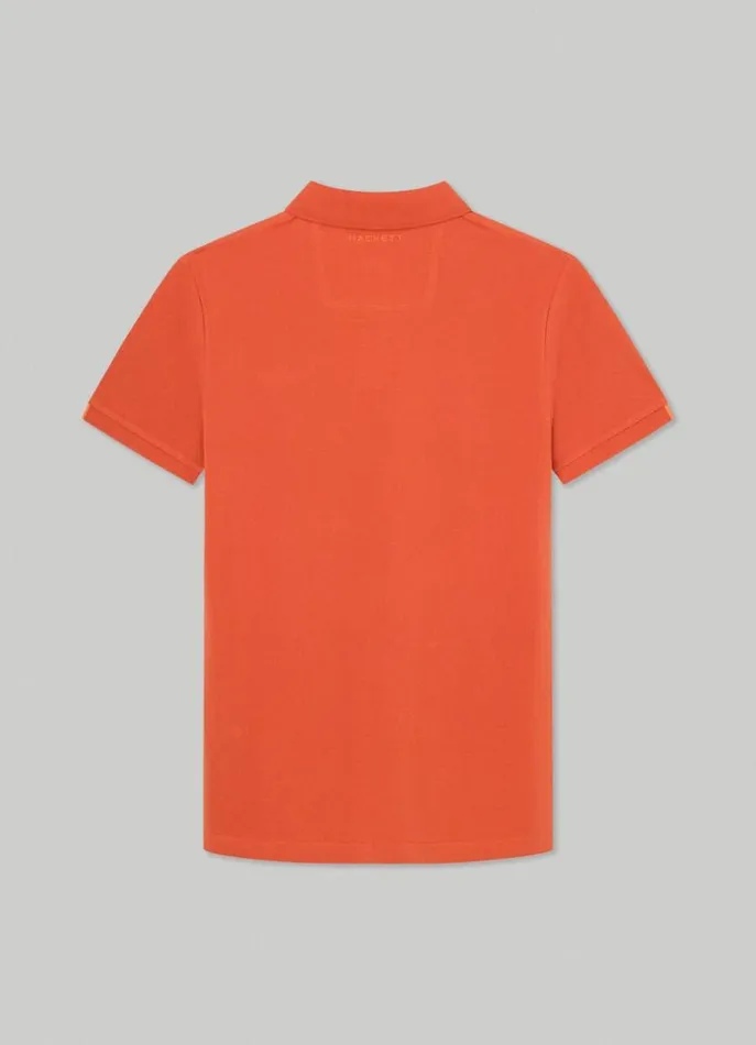 Men Polo Shirts Hackett London Aston Martin Classic Fit Polo Shirt Orange