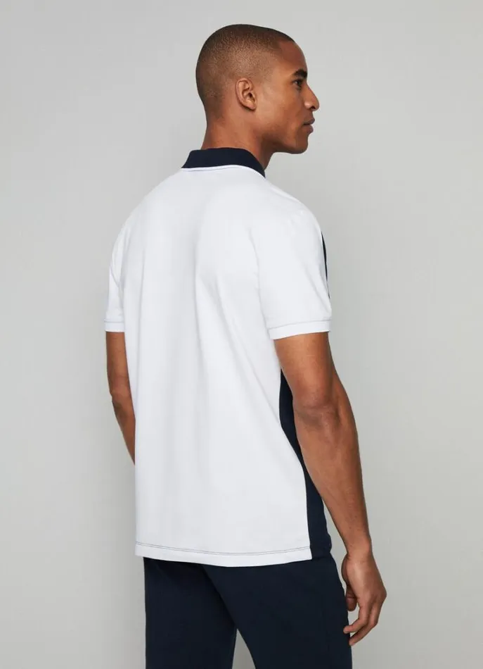 Men Polo Shirts Hackett London Hackett Sport Classic Fit Polo Navy