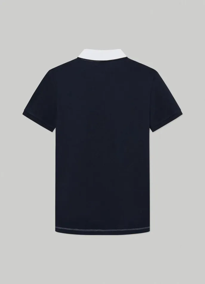 Men Polo Shirts Hackett London Hackett Sport Classic Fit Polo White