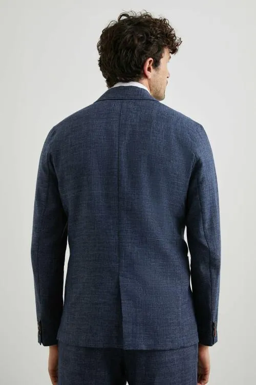 Men Rails Jackets and Coats Idris Blazer Navy Melange Men Rails Jackets and Coats Idris Blazer Navy Melange