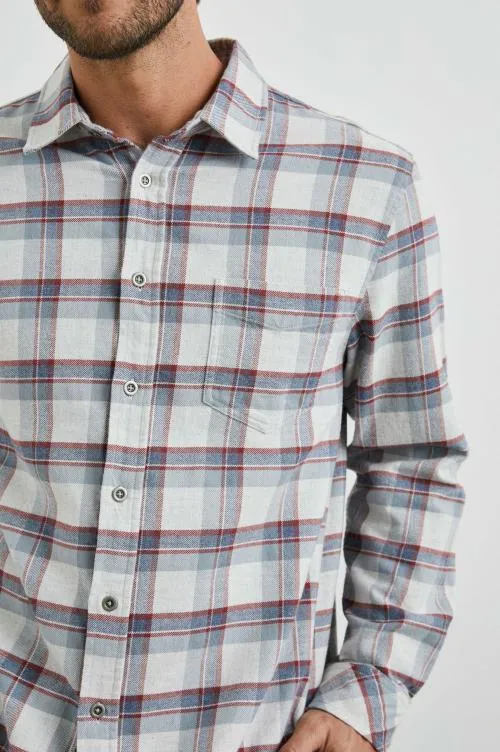 Men Rails Shirts Forrest Shirt Moab Sky Melange Men Rails Shirts Forrest Shirt Moab Sky Melange