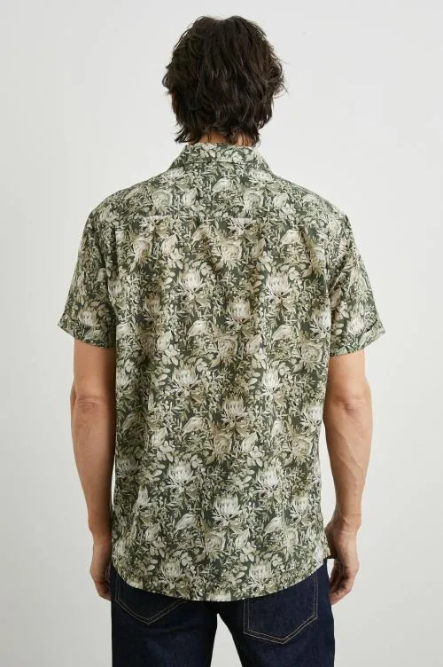 Men Rails Shirts Moreno Shirt Watercolor Olive Brass Men Rails Shirts Moreno Shirt Watercolor Olive Brass