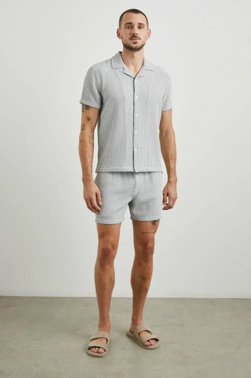 Men Rails Shorts and Swim La Brea Swim Short Faded Seersucker Men Rails Shorts and Swim La Brea Swim Short Faded Seersucker
