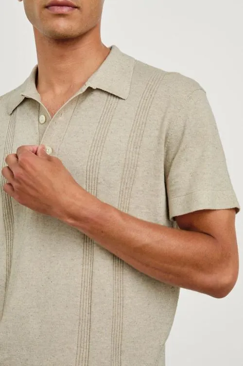 Men Rails TShirts and Polos Cillian Polo Shirt Silversand Men Rails TShirts and Polos Cillian Polo Shirt Silversand