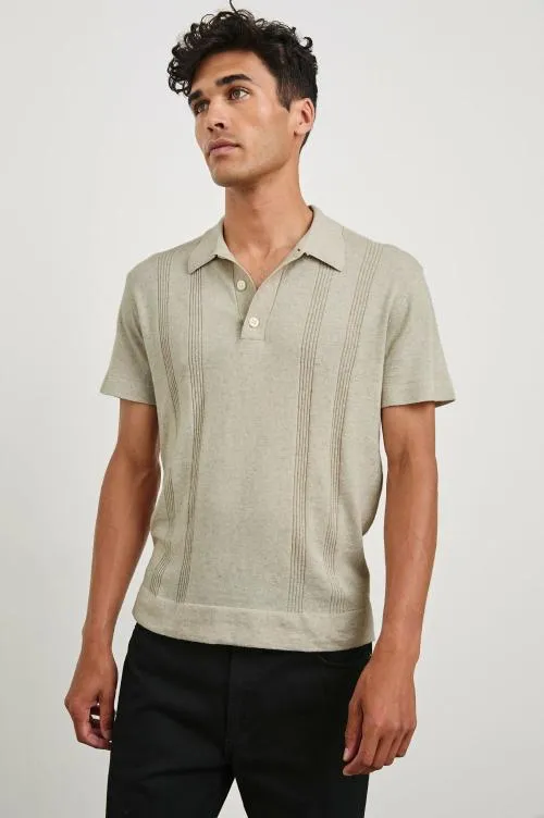 Men Rails TShirts and Polos Cillian Polo Shirt Silversand Men Rails TShirts and Polos Cillian Polo Shirt Silversand
