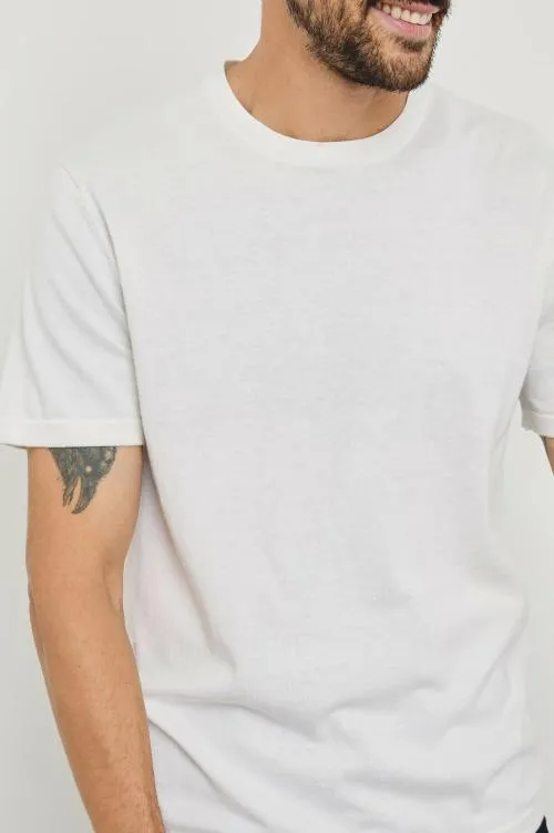 Men Rails TShirts and Polos Mason Cotton Cashmere Tshirt Cream Men Rails TShirts and Polos Mason Cotton Cashmere Tshirt Cream