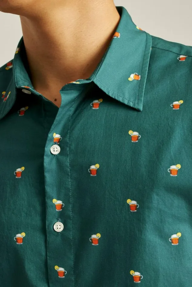 Men Riviera Short Sleeve Shirt Hot Toddy Bonobos Short Sleeve Shirts