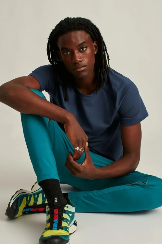 Men Running Pant Turquoise Bonobos Joggers and Athleisure