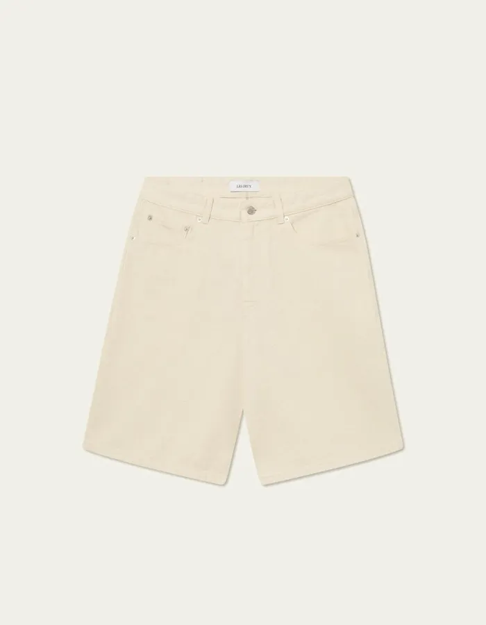 Men Ryder Shorts 8211 Ivory Les Deux Shorts