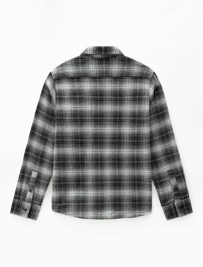 Men Shirts Dickies Evansville Long Sleeve Shirt Black
