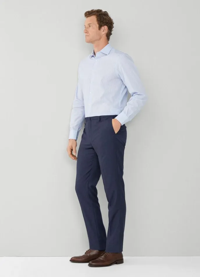 Men Shirts Hackett London Classic Fit Striped Shirt Bluewhite
