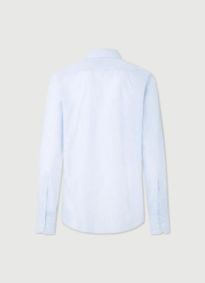 Men Shirts Hackett London Classic Fit Striped Shirt Bluewhite