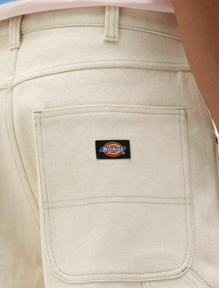 Men Shorts Dickies Garyville Raw Twill Short Ecru