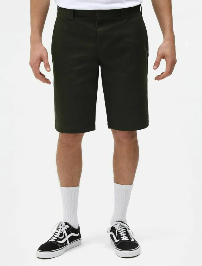 Men Shorts Dickies Slim Fit Short Olive Green