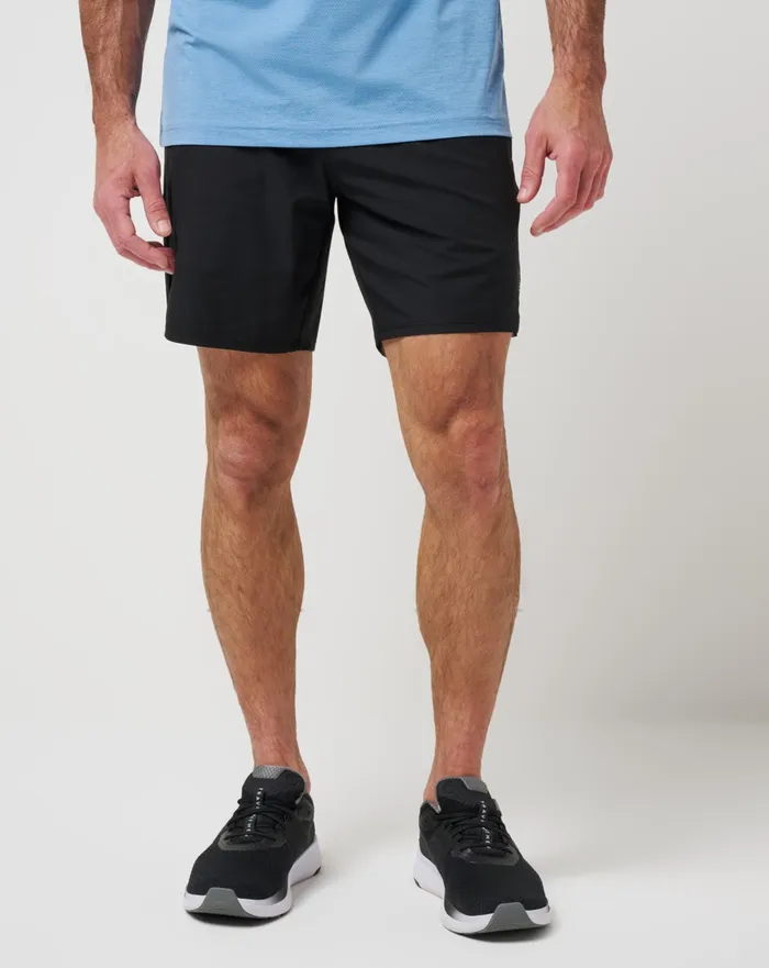 Men Shorts TravisMathew WANDERLUST EWAIST SHORT 75IN Black