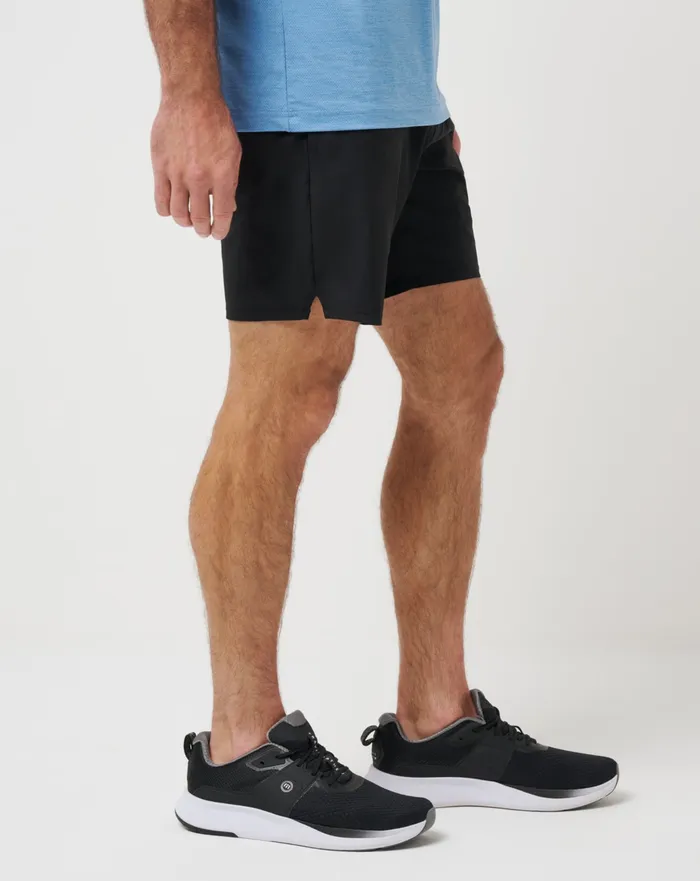 Men Shorts TravisMathew WANDERLUST EWAIST SHORT 75IN Black