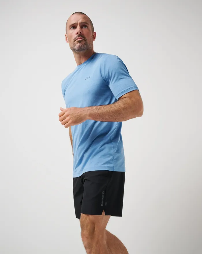 Men Shorts TravisMathew WANDERLUST EWAIST SHORT 75IN Black