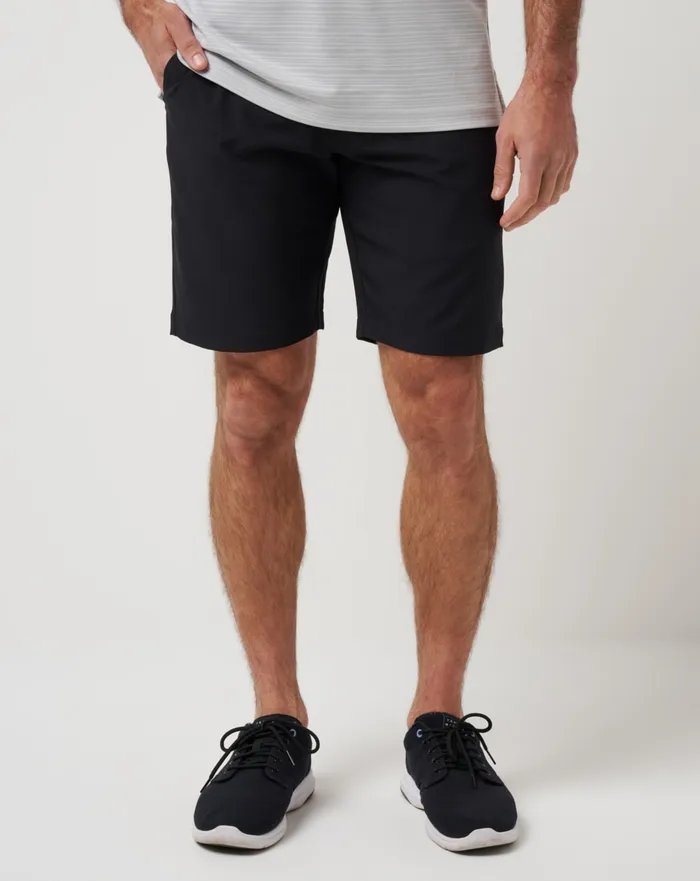Men Shorts TravisMathew WANDERLUST SHORT 9IN Black