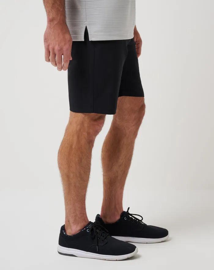 Men Shorts TravisMathew WANDERLUST SHORT 9IN Black