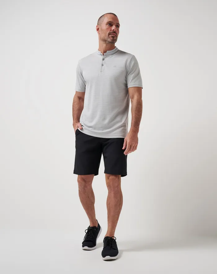 Men Shorts TravisMathew WANDERLUST SHORT 9IN Black