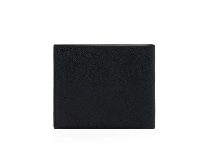 Men Small Leather Goods Tom Ford Small Grain Leather Bifold Wallet Black Men Small Leather Goods Tom Ford Small Grain Leather Bifold Wallet Black