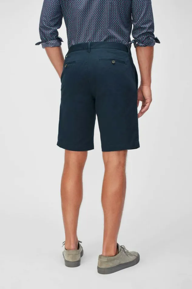Men Stretch Lightweight Chino Shorts French Navy Blue Bonobos Chino Shorts