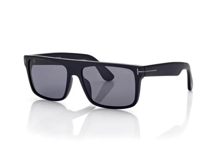 Men SUNGLASSES Tom Ford Polarized Philippe Sunglasses Black