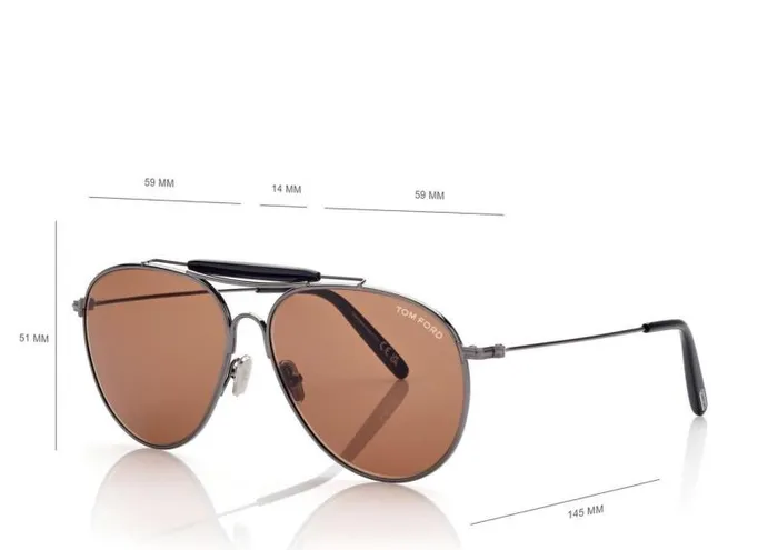Men SUNGLASSES Tom Ford Raphael Sunglasses