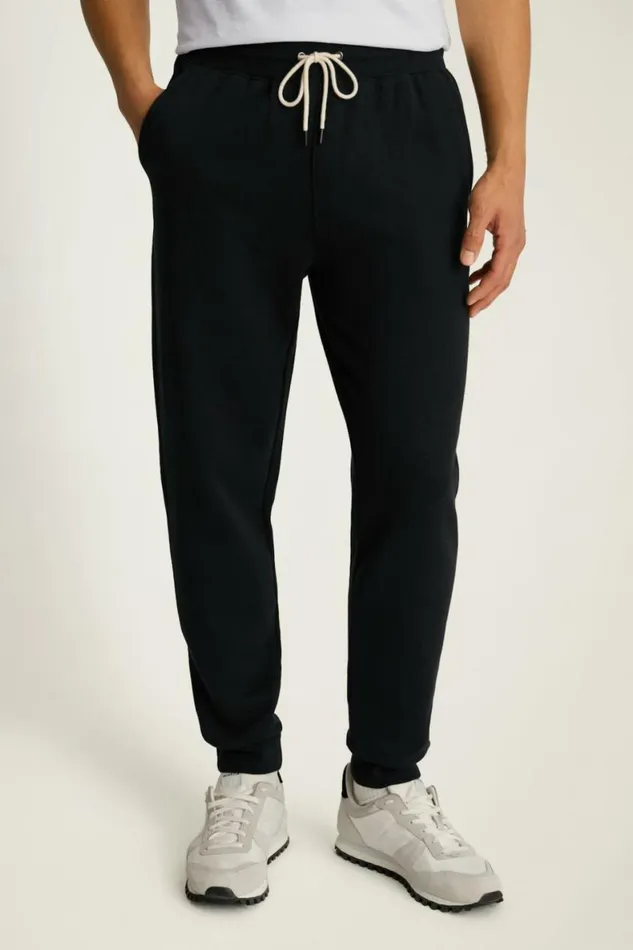 Men Supersoft Fleece Sweatpant Jet Black Bonobos Joggers and Athleisure
