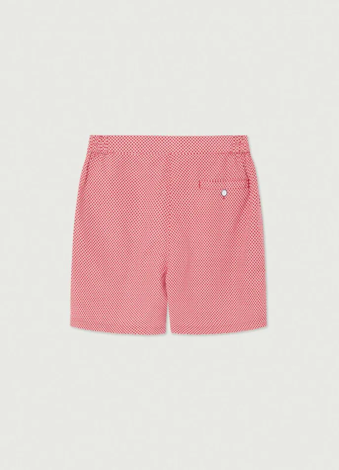 Men Swimwear Hackett London Mesh Swim Shorts Red