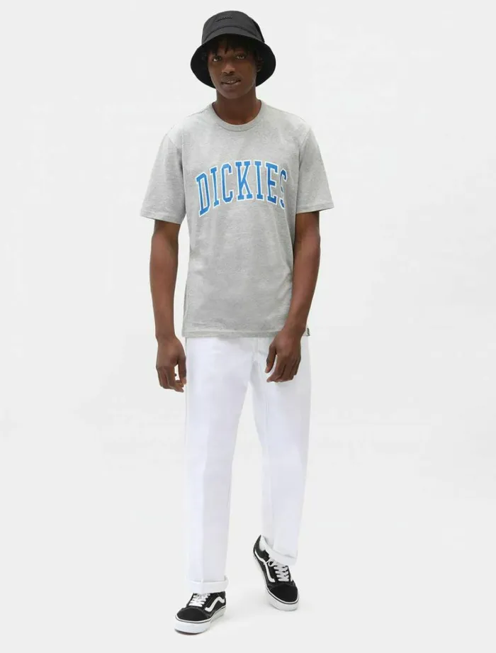 Men TShirts Dickies Aitkin TShirt Grey Melange