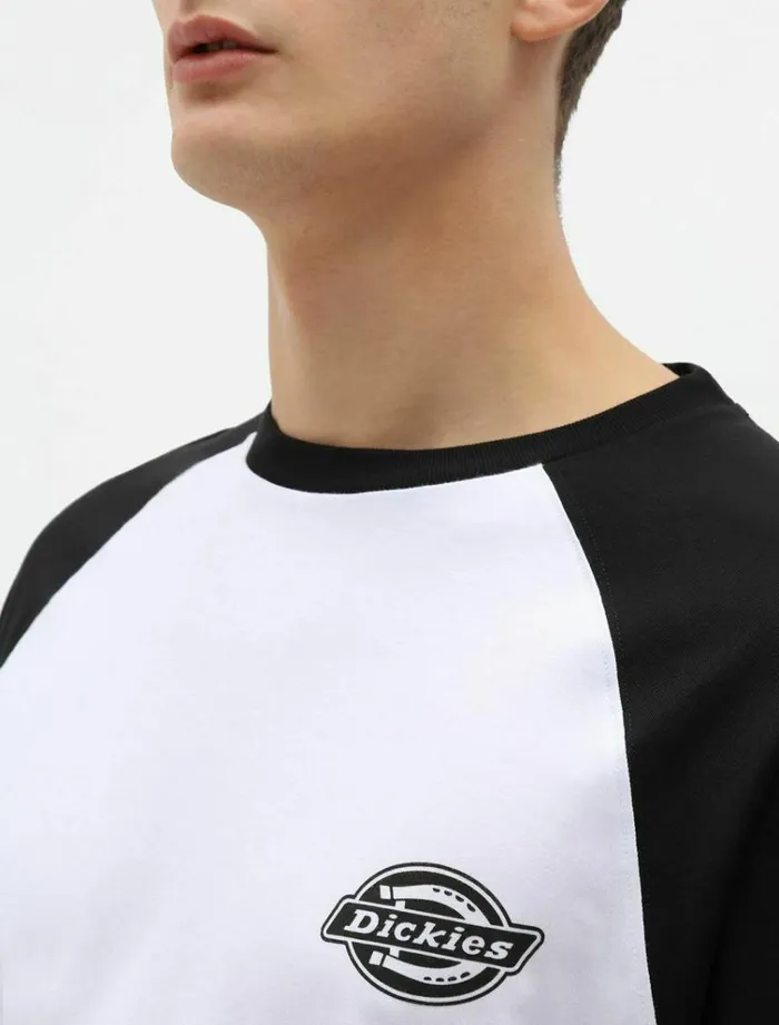 Men TShirts Dickies Cologne Baseball TShirt Black