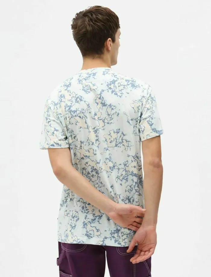 Men TShirts Dickies Sunburg TShirt Fog Blue