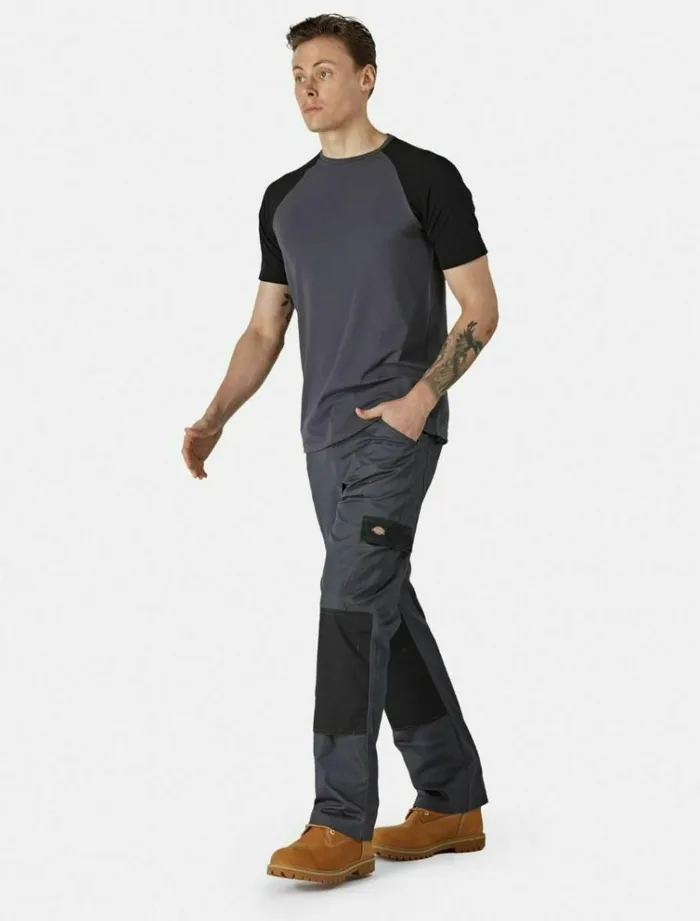 Men TShirts Dickies TempiQ Two Tone TShirt Greyblack