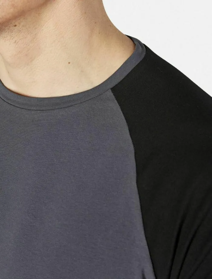 Men TShirts Dickies TempiQ Two Tone TShirt Greyblack