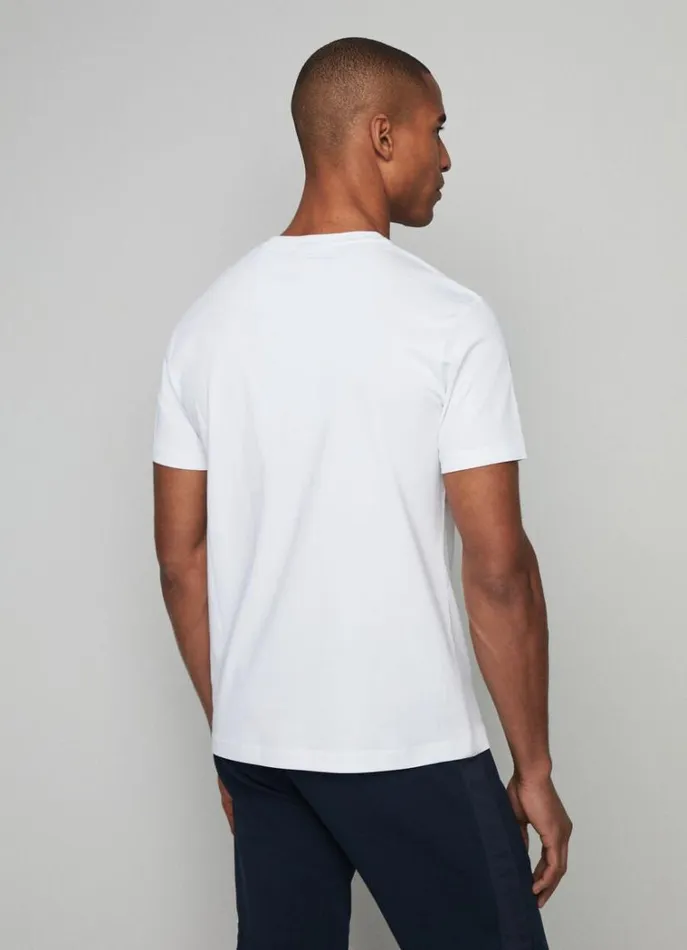 Men Tshirts Hackett London Aston Martin Classic Fit TShirt White