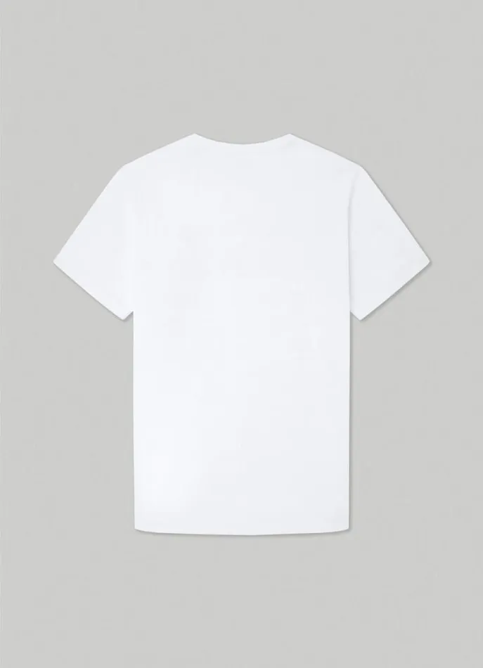 Men Tshirts Hackett London Aston Martin Classic Fit TShirt White