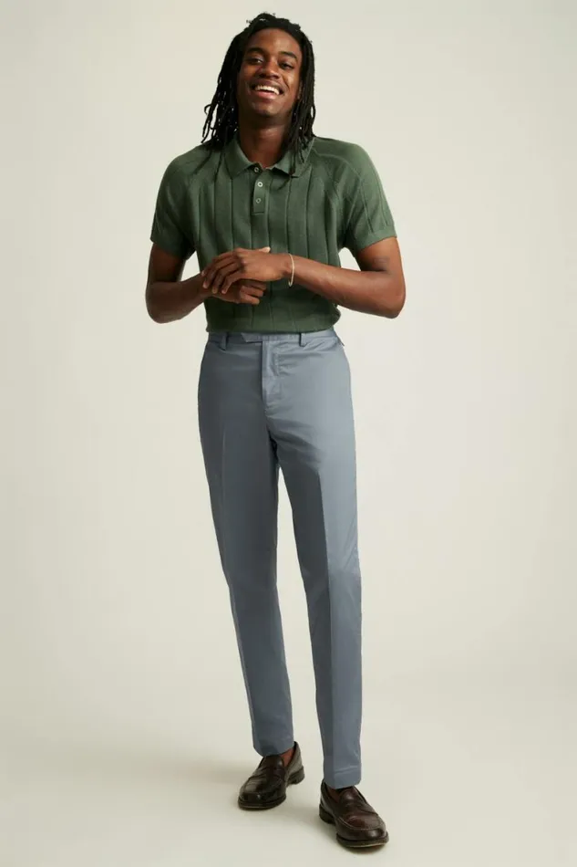 Men Tech Trouser Lava Smoke Dark Grey Bonobos Chinos