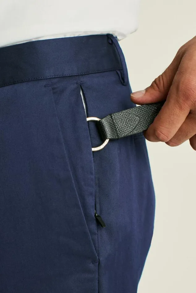 Men Tech Trouser Maritime Blue Bonobos Chinos
